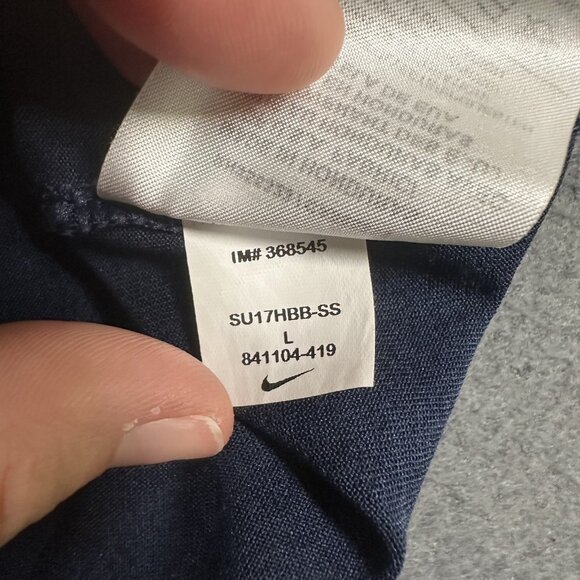 New England Patriots Shirt Mens Large NFL Football Dri-FIT Nike OnField Apparel - Picture 9 of 11